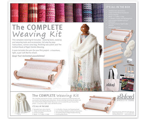 The complete weaving kit.
