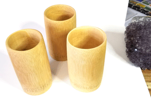 Sustainable Bamboo Brush Holder