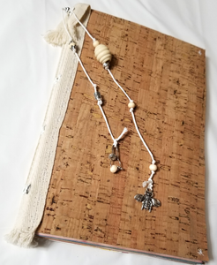 Cork Notebook #1 - Unique one of a kind!