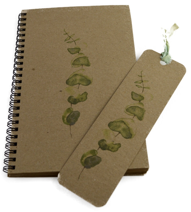 Eco Sketchbook / Bookmark Set